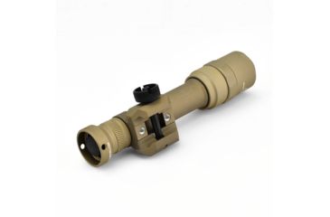 Image of SureFire M600 Ultra Scout Light LED WeaponLight, M75 Thumb Screw Mount, 1000 Lumens, Tan, M600U-Z68-TN