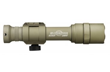 Image of SureFire M600 Ultra Scout Light LED WeaponLight, M75 Thumb Screw Mount, 600 Lumens, Tan, M600U-Z68-TN