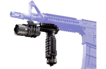 Image of M900V White/IR LED Vertical Foregrip WeaponLight Mounted to Picatinny Rail