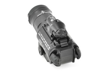 Image of SureFire MasterFire Ultra-High-Output White LED + Green Laser WeaponLight, 1000 Lumens, 505 Nm Green Laser, Z-Xbc Push/Toggle SwitchSwitch, Black, X400UH-A-GN
