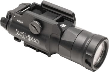 Image of SureFire MasterFire XH30 Ultra-High Dual-Output LED Weapon Light, 123A, White, 1000 Lumens, Black, XH30