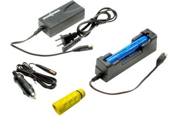 Image of SureFire KR1 Rechargeable Conversion Kit for G2 Flashlight - with Yellow converter