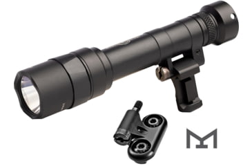 Image of SureFire M640T Turbo Scout Light Pro 700 Lumens LED Weapon Light, Lithium Metal, CR123A, Black, M640T-BK-PRO