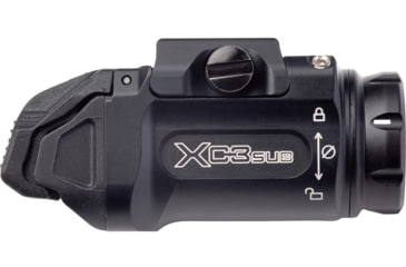 Image of SureFire SureFire XC3 SUB-Compact 1000 Lumens LED Weapon Light, Lithium Ion, Universal, Black, XC3-SUB-A