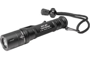 Image of SureFire Tactician LED Flashlight, CR123A, White, 800 Lumens, Black, E2T-MV
