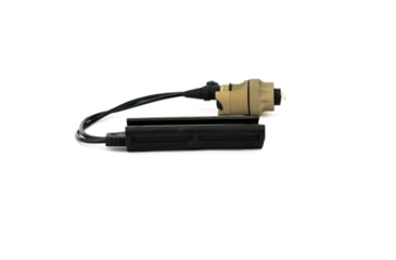 Image of SureFire Weapon Light Switch Assembly, Scout Light &amp; Insight Tech/Atpial Laser, Picatinny Pressure Pad, 7 inch Cable, Tan, DS-SR07-D-IT-TN