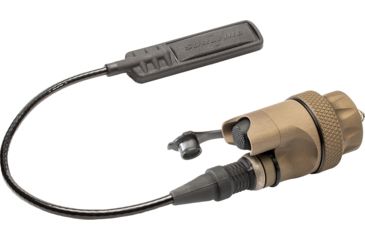 Image of SureFire Weapon Light Switch Assembly, Scout Light, Tape-On Pressure Pad, 7 inch Cable, Tan, DS07-TN