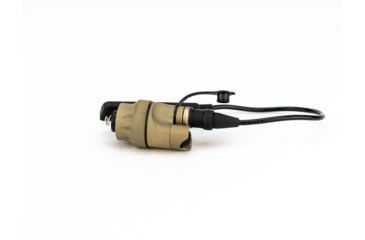 Image of SureFire Weapon Light Switch Assembly, Scout Light, Tape-On Pressure Pad, 7 inch Cable, Tan, DS07-TN