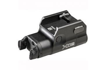 Image of SureFire XC2-A Light&amp;Laser Compact Pistol Light With Laser, 5Mw, 635 Nm, Red 1.5V, Wedge Lock Universal/Picatinny Rail Mount, 300 Lumens, One Aaa Battery, Type Iii Anodized Aluminum, Black, XC2-A