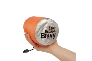 Image of Survive Outdoors Longer Escape Bivvy With Hood, Orange, 0140-1235