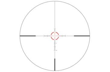 Image of Swampfox Arrowhead LPVO 1-10x24 Rifle Scope, 30mm Tube, Second Focal Plane, IR Red MIL Reticle, Black, ARH11024-RL