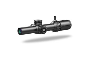 Image of Swampfox Arrowhead LPVO Rifle Scope, 1-10x24mm, 30mm Tube, Second Focal Plane, MOA Reticle, Black, ARH11024-M