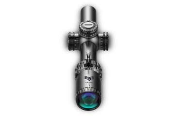 Image of Swampfox Arrowhead Series 1-8x24mm SFP IR Green MIL 30mm Tube Riflescope, Black, ARH1824-GL