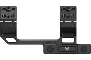 Image of Swampfox Hostile Engagement Sight Mount, 34mm, 1.6in, 45 Degree, Black, SHRM-34-M2