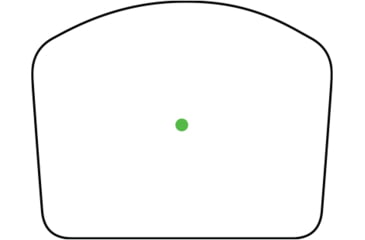 Image of Swampfox Justice II 1x30mm Reflex Sight, 6 MOA Green Dot, Black, JTC2130-6G