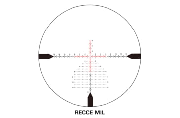 Image of Swampfox Kentucky Long Tactical 2-12x44mm Rifle Scope, 30mm Tube, First Focal Plane, Recce MIL, MOA, Black, KTK21244-4L