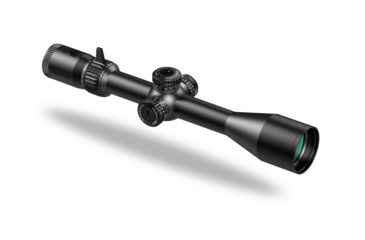 Image of Swampfox Kentucky Long Tactical Rifle Scope, 3-18x50mm, 30mm Tube, First Focal Plane, Illuminated Sharpshooter MOA Reticle, Black KTK31850-4M