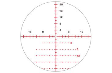 Image of Swampfox Kentucky Long Tactical Rifle Scope, 5-30x56mm, 30mm Tube, First Focal Plane, Illuminated Sharpshooter MOA Reticle, Black KTK5306-4M