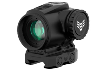Image of Swampfox Raider Micro Prism 1x20mm Prismatic Sight, 6 MOA Green, Black, RMPS120-G6