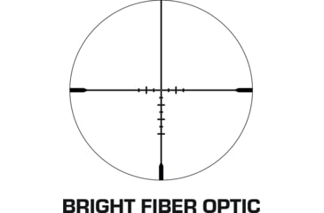 Image of Swampfox Tomahawk II 1-6x24mm Rifle Scope, 30mm Tube, Second Focal Plane, Green Fiber Optic, Black, THK16241-GF