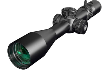 Image of Swampfox Warhawk Tactical 3-15x50mm Rifle Scope, 34mm Tube, First Focal Plane, Sharpshooter MOA, MOA, Black, TWK31550-3M