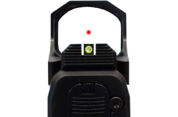 Image of OpticsPlanet Exclusive Swampfox Wolverine Tritium Stealth Sights for Springfield Hellcat, Black, HSNFS-CWSS