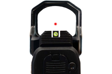 Image of OpticsPlanet Exclusive Swampfox Wolverine Tritium Stealth Sights for Springfield Hellcat, Black, HSNFS-CWSS
