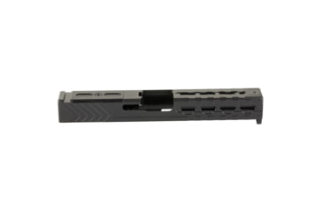 Image of Sylvan Arms Custom Slide Glock 17 9mm Pistol Slide, Gen 3, Trijicon RMR Slide Cut, DLC Finish, Black, Includes RMR Cover/Adapter Plate, RMR Locating Pins and Plate Screws, GL17G3