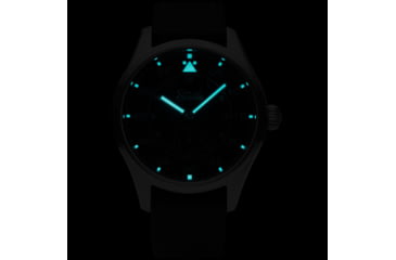 Image of Szanto Heritage Aviator Watches, Black Dial, Black Strap, Steel, One Size, SZ 2751