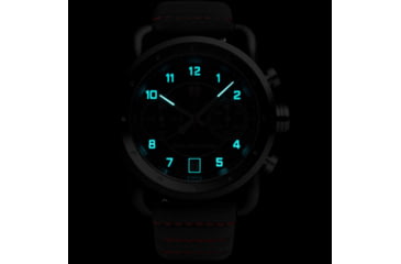 Image of Szanto Icon Roland Sands Chrono Watches, Black Dial, Black Strap, Black, One Size, IC RS 2252