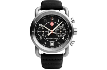 Image of Szanto Icon Roland Sands Chrono Watches, Black Dial, Black Strap, Steel, One Size, IC RS 2251