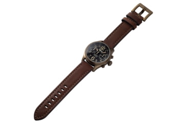 Image of Szanto Pilot Watches, Black Dial, Brown Strap, A. Gold, One Size, SZ 4552