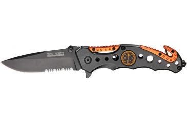 Image of Tac Force A/O Speedster Fold Knife, black finish SS blade, black composite handle TF723EM