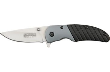 Image of Tac Force Executive Series A/O Fold Knife, SS drop point blade, Orange anodized Alum. handle TF732BK