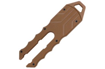 Image of TAC Force Fixed Blade Brown, TFFIX124BN