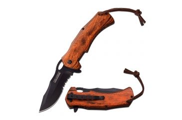 Image of TAC Force Folding Blade, 3.7in, Stainless Steel Blade, Handle TF-936BW