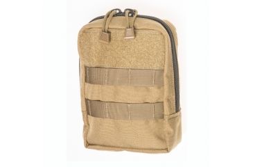 Image of Tac Shield Vertical Organizer Molle Pouch w/Pockets and Straps, Coyote T4104CY