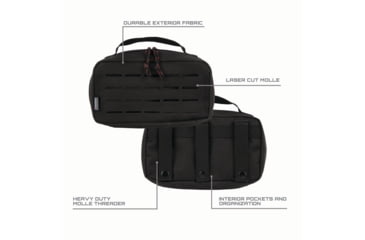 Image of Tac-Six Contingent Tactical Accessory Pouch, Black, 10808