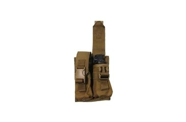 Image of Tacprogear Double Flashbang Pouch, Coyote Tan, Coyote P-DFLBG1-CT