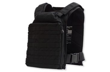 Image of Tacprogear Rapid Assault Plate Carrier, Carrier Only, Black, Black V-RAPC1-BK