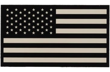 Image of Tactical Assault Gear IR American Flag Patch Left Desert Tan 956157