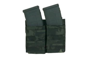 Image of Tactical Assault Gear MOLLE Double Ready Magazine Pouch, Mc Black 835938