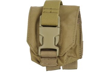 Image of Tactical Assault Gear MOLLE Frag Grenade 1 Pouch, Coyote Tan 812087