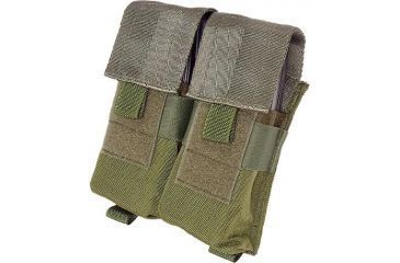 Image of Tactical Assault Gear MOLLE M16 Four Magazine Pouch, Coyote Tan 812020