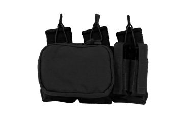 Image of MOLLE Triple Mag/Pistol/Utility Pouch, Black
