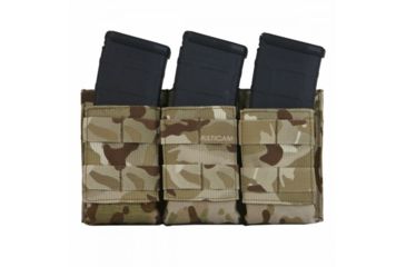 Image of Tactical Assault Gear MOLLE Triple Ready Magazine Pouch, Mc Arid 835944
