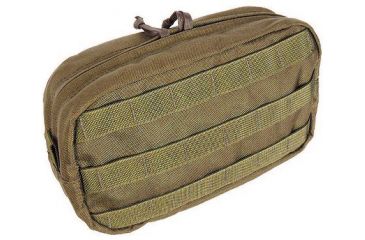 Image of Tactical Assault Gear MOLLE Utility Horizontal Pouch, Coyote Tan 811981