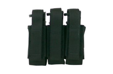 Image of Tactical Assault Gear Triple Multi-Caliber Pistol Pouch, Black 834410