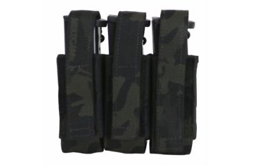 Image of Tactical Assault Gear Triple Multi-Caliber Pistol Pouch, Mc Black 835918