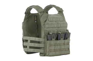 Image of Vanguard Plate Carrier Set w/ Skeletal Cummerbund, Ranger Green, Medium